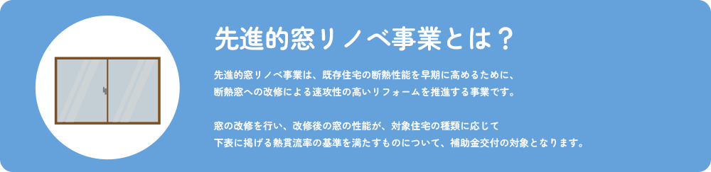 先進的窓リノベ事業とは